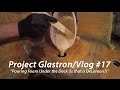 Pouring Foam Under the Deck (is that a DeLorean?) // Project Glastron/Vlog #17