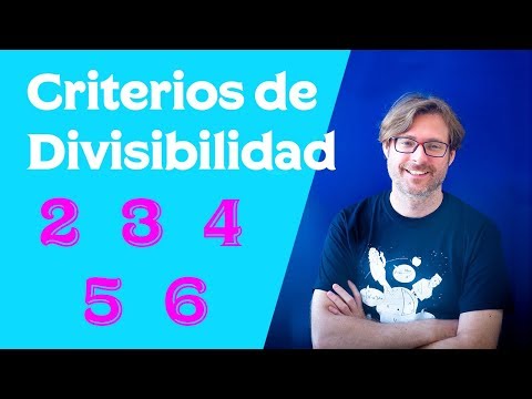 Criterios de Divisibilidad 2 3 4 5 y 6