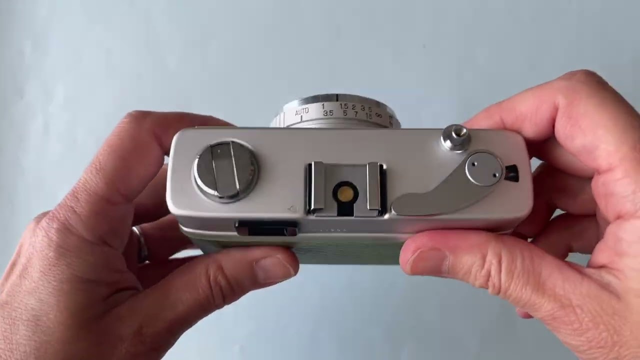 Konica C35 Flashmatic 整備済みフィルムカメラ|本革抹茶グリーン・3 Konica C35 Flashmatic 整備済みフィルムカメラ|本革抹茶グリーン・3