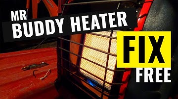 Easy Mr. Buddy Heater FIX - No pilot light and won