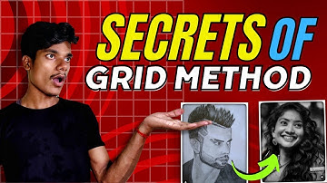 How To Draw Grid On Paper ! Biggest Problem For Every Beginner Artist