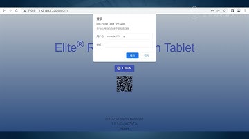 Elite Robot-17 Webpage remote control robot