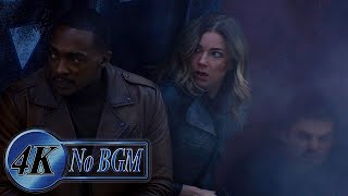 The Power Broker and Zemo Help Sam and Bucky Escape [No BGM] | The Falcon and the Winter Soldier