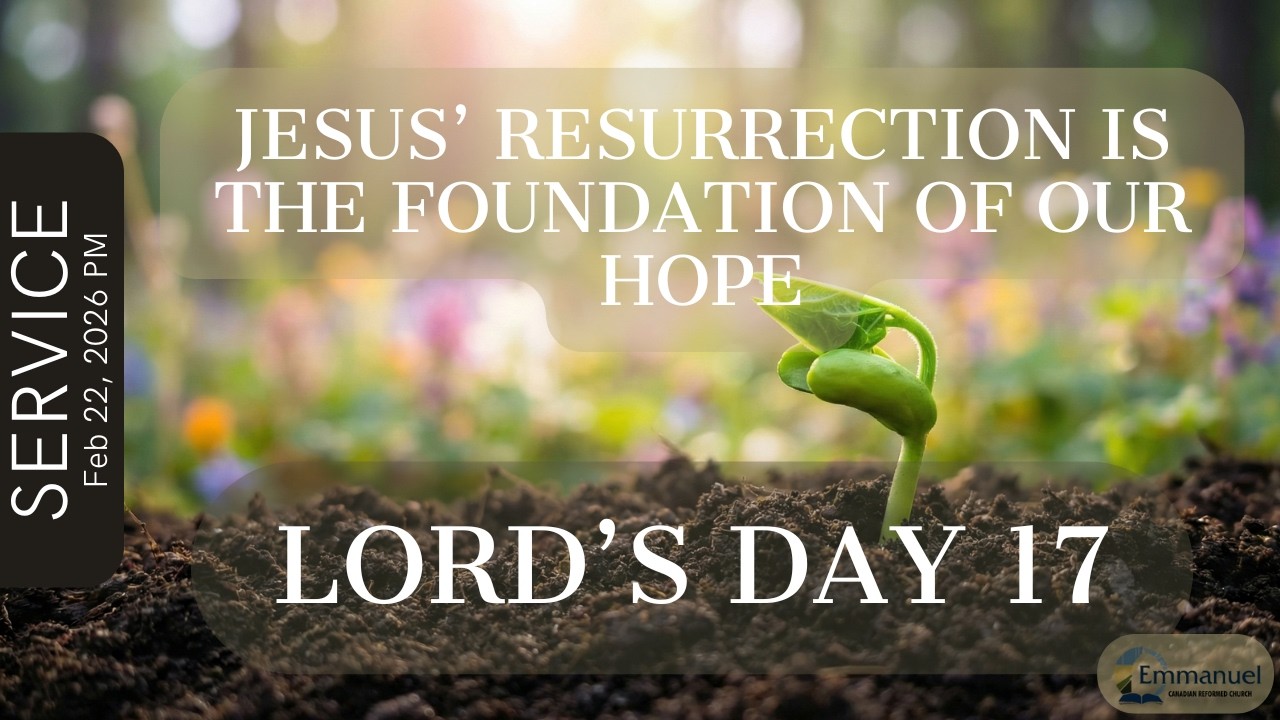 Jesus’ resurrection is the foundation of our hope