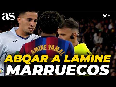 ABQAR provoca a LAMINE YAMAL con esta frase sobre MARRUECOS durante el BARÇA vs GETAFE