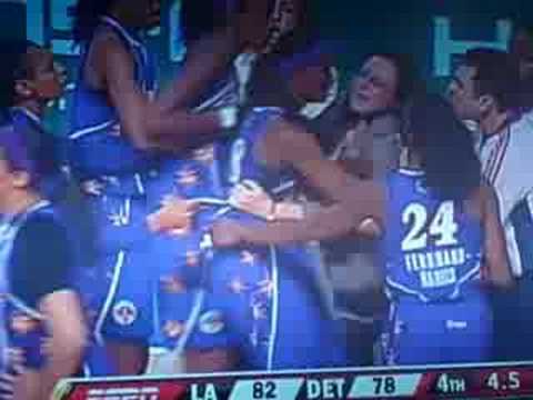 Candace Parker Fight WNBA- LIVE FOOTAGE!