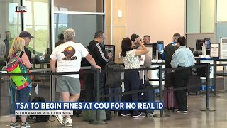 COU passengers without REAL ID will be fined starting next month