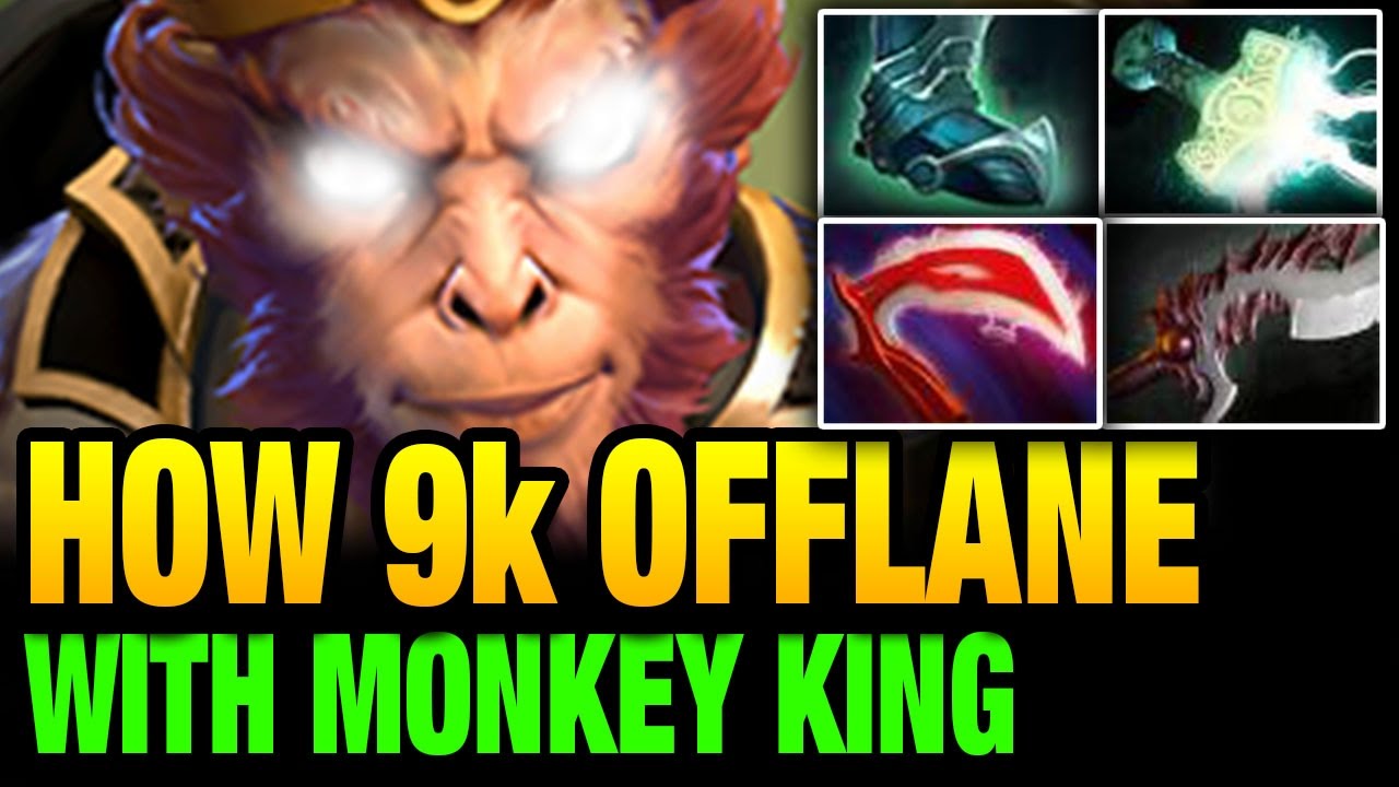 Inyourdream Dota 2 [Monkey KIng] 9100 Offlane MK Better than Carry