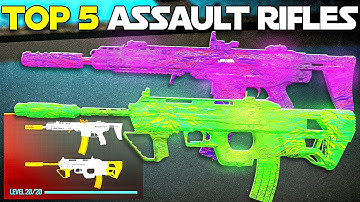 TOP 5 *META* ASSAULT RIFLE LOADOUTS after UPDATE 👑 (Warzone 3 Meta Loadouts) MW3