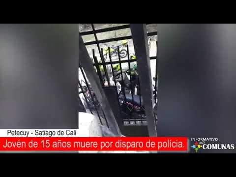 POLICÍA DISPARA A MENOR DE EDAD MATANDOLA EN EL BARRIO PETECUY DE CALI camera iphone 8 plus apk