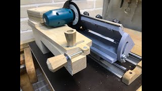 Изготовление станка для заточки ножей рейсмуса. /Planer knife sharpening machine.