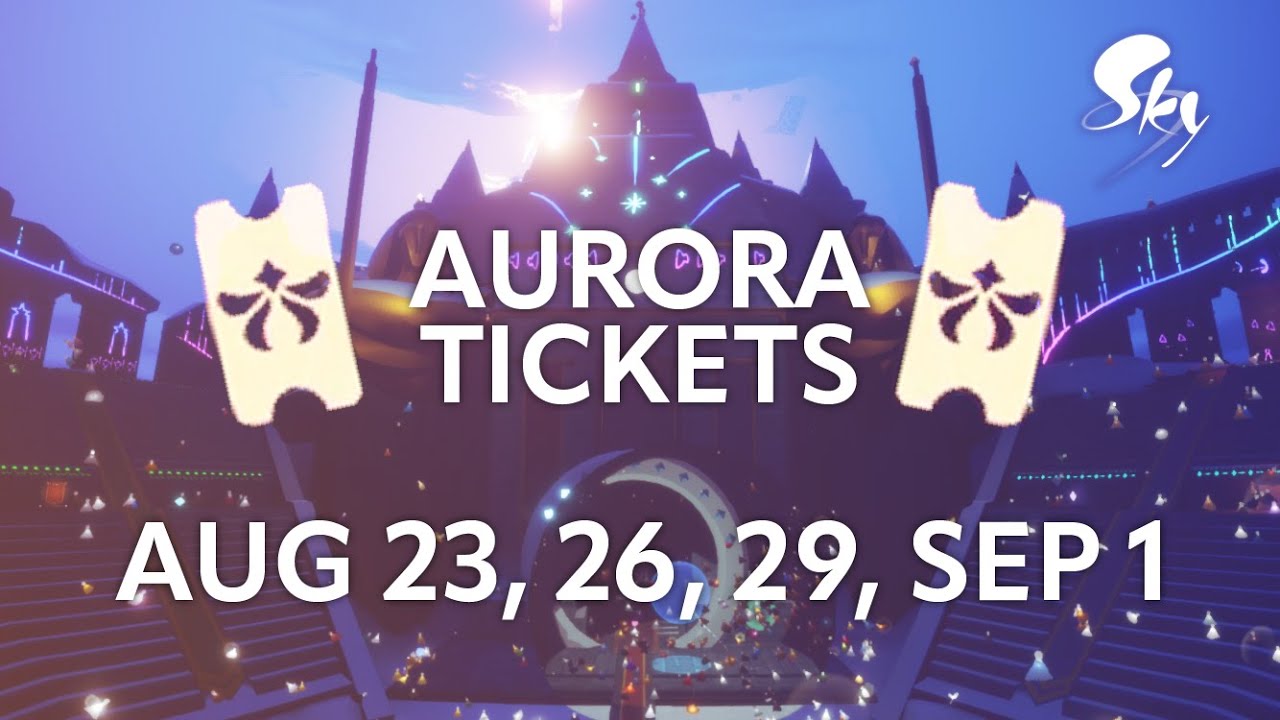 What is the exact time Sky x Aurora Concert? Is it 8AM PST or 8PM