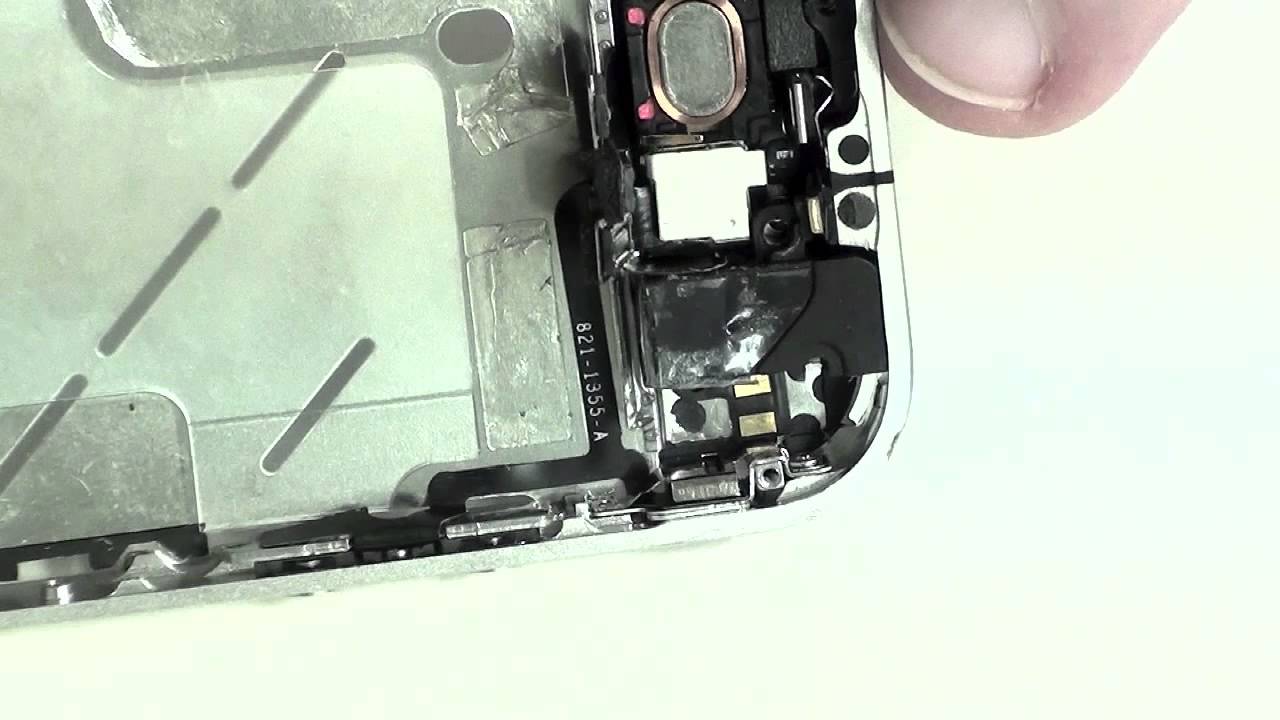 iPhone 4 Headphone Jack Removal YouTube