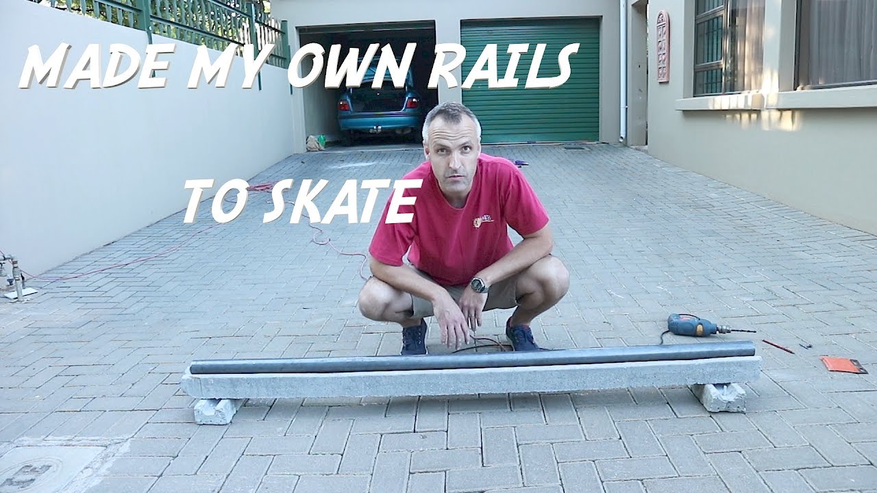 41 And Skating Again. How to make your own DIY skate rails ...