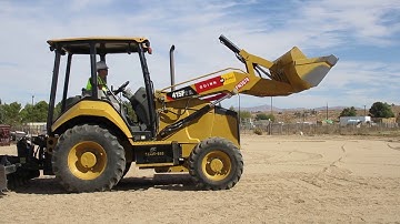 Skip-Loader Grader Start-Up Procedure requirements at Deep Creek Constrution School