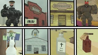 Roblox Dead Rails - All Weapons  Buildings & Enies