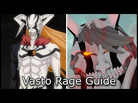 Becoming a Perfect Vizard in ROBLOX Bleach (Vasto Rage) 