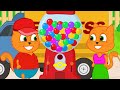 🔴 Cats Family in English - Gumball Machine Gift Cartoon for Kids