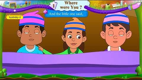 There Were Five In The Bed | Standard 6 Semester English Unit 1 Activity 1 | Where Were You