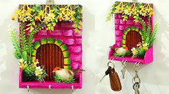 DIY for Home - Unique DIY Key Holder for Wall | Handmade Crafts | Easy Best out of Waste