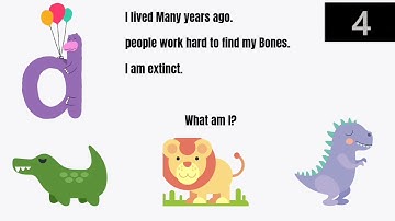 Riddle For Kids Easy ll Riddles In English With Answers ll Guess Beginning Sound Inference Riddles