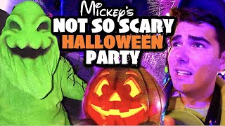 HALLOWEEN DISASTER at Mickey's Not So Scary Halloween Party 2022