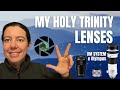 My holy trinity lenses as a nature photographer