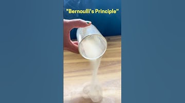 "Amazing Smoke Collection Experiment" #Bernoulli’s Principle explained