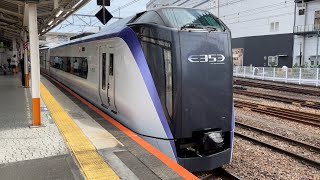 【サービスMH有り！！】E353系S115編成がミュージックホーンを鳴らして発車するシーン！（2021.8.25）