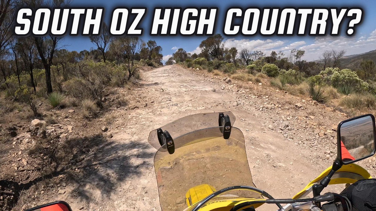 Конная трасса в южной части хребта Флиндерс | Приключенческая поездка на DRZ 400e