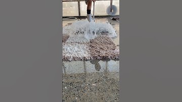 Foam scraping #464 #shorts