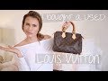 How to Buy a USED/Pre-owned Louis Vuitton | Speedy 25 LV Store Repair Experience | Angela Lanter