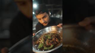 Trying Mutton Koila Karahi for the First Time 😋 #streetfood #foodshorts #karahi