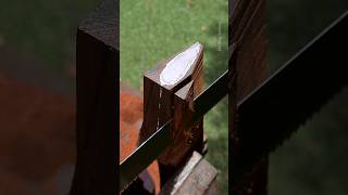 How To Hang A Siamese Rosewood Axe Handle With Laminate Wedge #Satisfying #Asmr