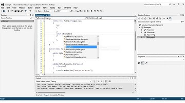 C# How to Create Your Own Exception