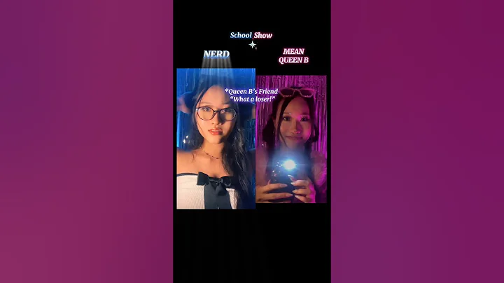 #pov The Queen B teamed up with the nerd at the school show, but it backfires… #shorts