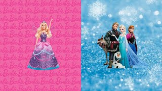 Talking Angela 2| Frozen vs Barbie