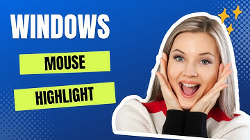 How To Highlight The Mouse In Windows 10, 2023.