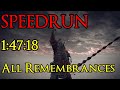 Elden Ring Speedrun - All Remembrances (All Major Bosses) in 1:47:18