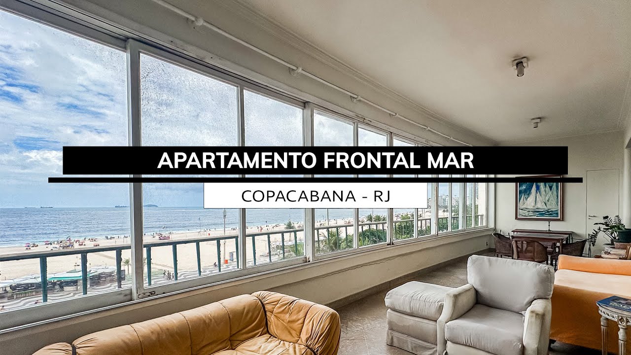 APARTAMENTO FRONTAL MAR, COPACABANA, 148 M², LIV3 IMOBILIÁRIA BOUTIQUE, ZONA SUL