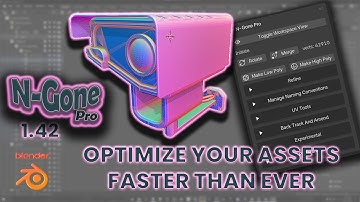 N-Gone Pro for Blender 4.3! New features. work faster than ever!
