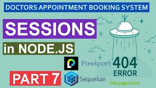 Restricted routes and Squelize Session with Node.JS |  Doctor's appointment booking system - Part 7
