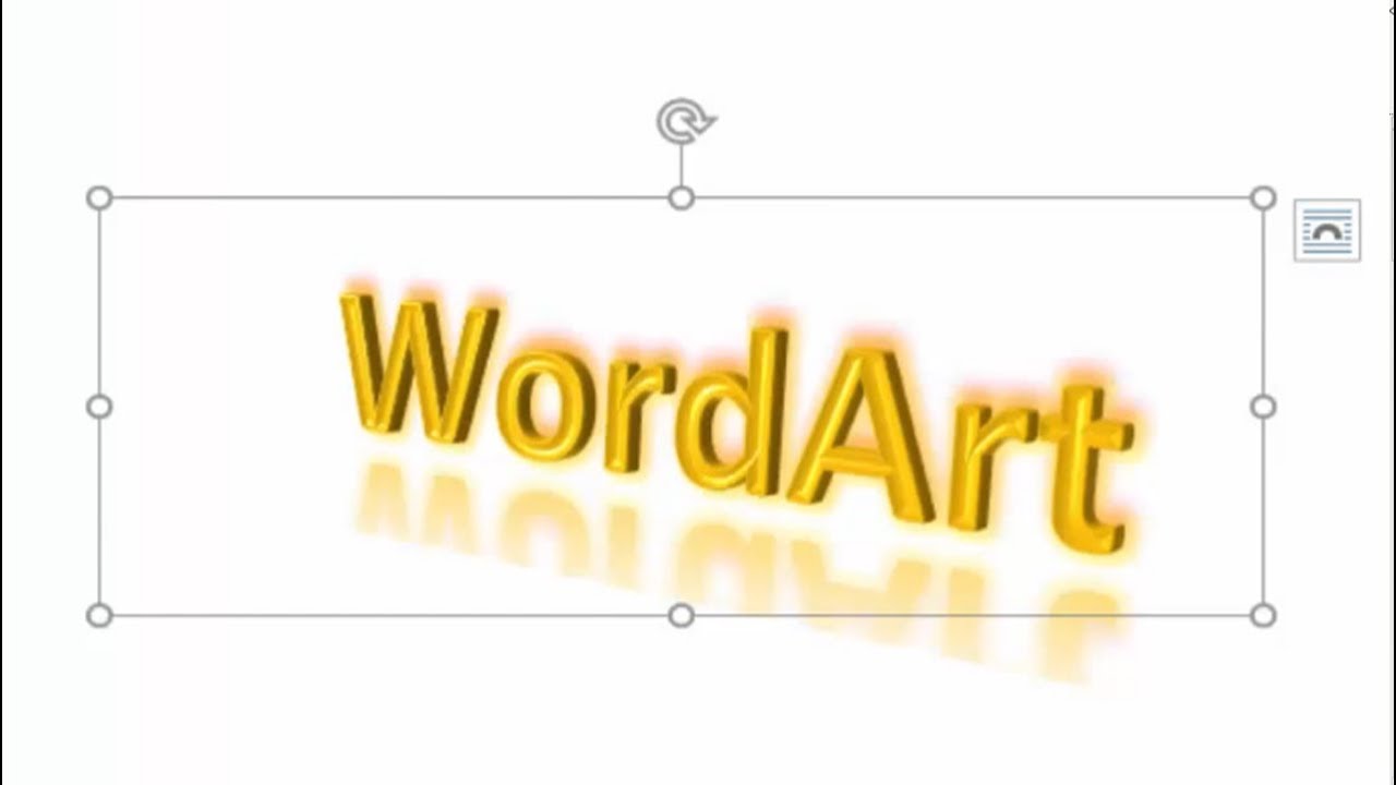 How to Create WordArt in Microsoft Word 2017 - YouTube