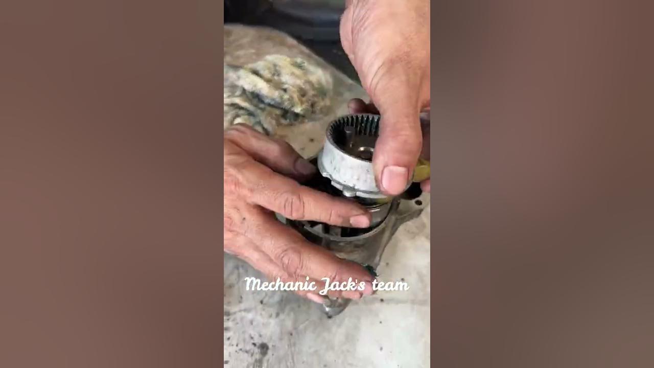 How To Fix Car Starter Jammed YouTube