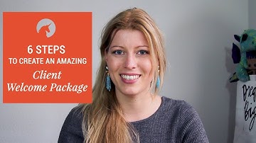 Happier Clients - What To Put In A Client Welcome Package For Your Business