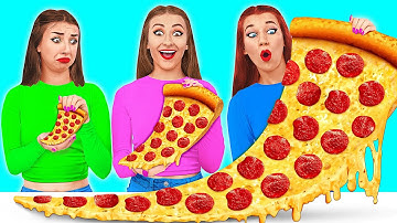 Big, Medium and Small Plate Challenge | Who Wins the Cooking War by TeenDO Challenge
