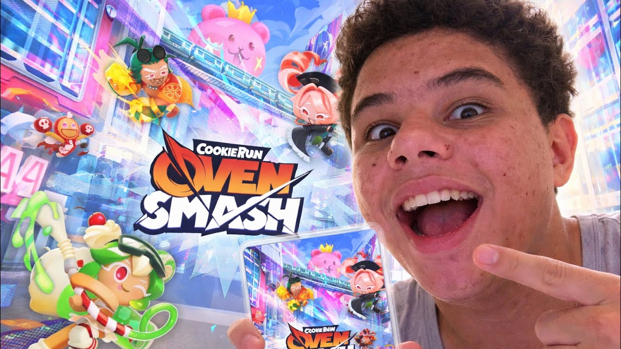 NOVA SÉRIE NO CANAL! COOKIE RUN: OVENSMASH!!!!! NOVO JOGO BEM LEGAL QUE ACABOU DE LANÇAR HOJE!