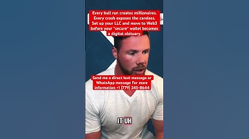 Do not hold your crypto on exchanges or cold wallet make sure you are holding them on Web3 #xrp