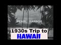 1930s HONOLULU, HAWAII TRIP HOME MOVIE   WAIKIKI BEACH, CHINATOWN, PEARL HARBOR (Reel 8) 59474