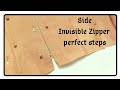 Invisible zip how to sew tips with suggestionrr fashion point